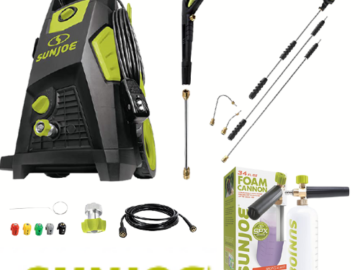 Today Only! Amazon Cyber Monday! Save BIG on Sun Joe Pressure Washer Products from $15 (Reg. $25.21) – FAB Ratings!