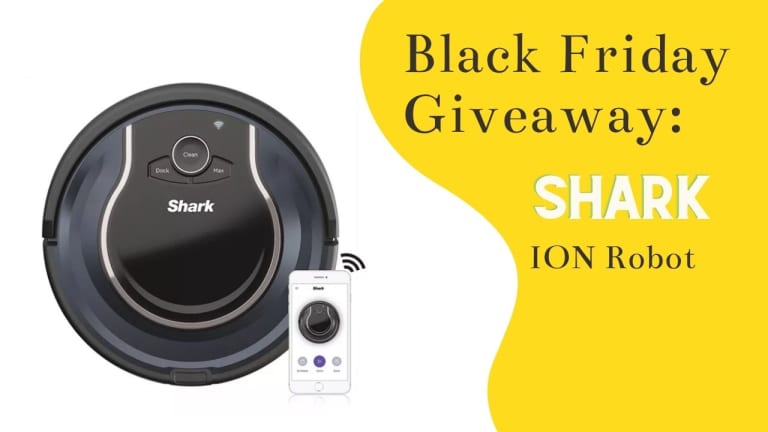 #8 Black Friday Giveaway | Shark ION WiFi Robot Vacuum