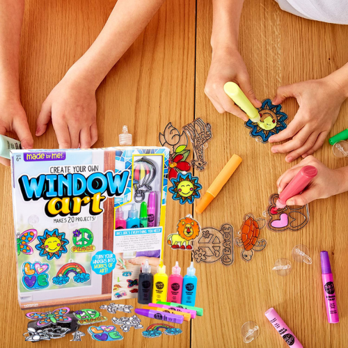 Amazon Cyber Monday! 36-Piece Made By Me Create Your Own Window Art $5 (Reg. $18.99) | Makes 20 Projects!