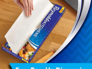 Amazon Cyber Monday! 30 Sheets Reynolds Kitchens Pop-Up Parchment Paper as low as $2.77 Shipped Free (Reg. $6) | $0.09/sheet