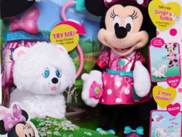 Kohl’s Cyber Monday! Minnie Walk and Play Puppy Plush Set $24.99 (Reg. $45) + Free Curbside Pickup