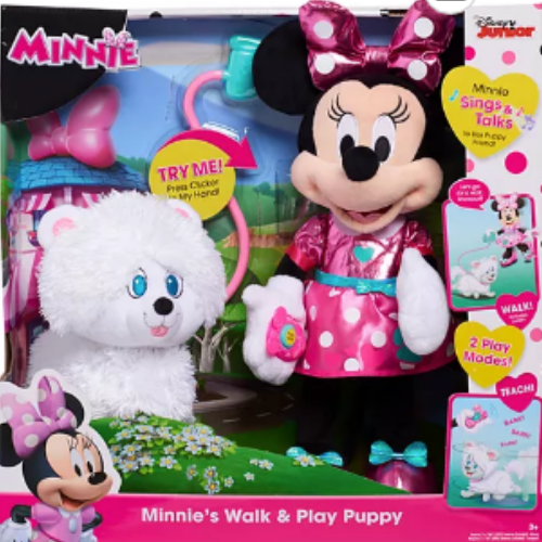 Kohl’s Cyber Monday! Minnie Walk and Play Puppy Plush Set $24.99 (Reg. $45) + Free Curbside Pickup