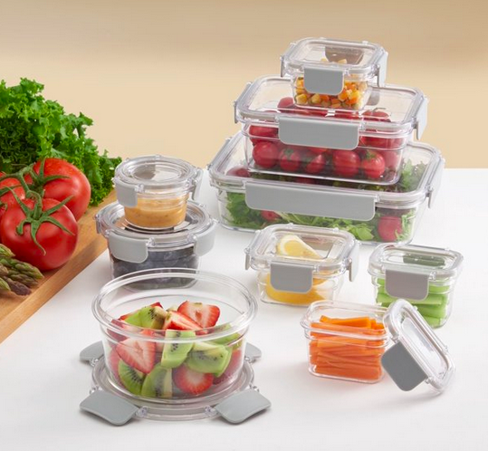 Mainstays Tritan Variety Set of 9 Food Storage Containers