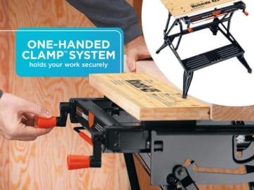 Today Only! Amazon Cyber Deal! BLACK+DECKER Portable Project Workbench and Vise $69 Shipped Free (Reg. $178) – FAB Ratings!