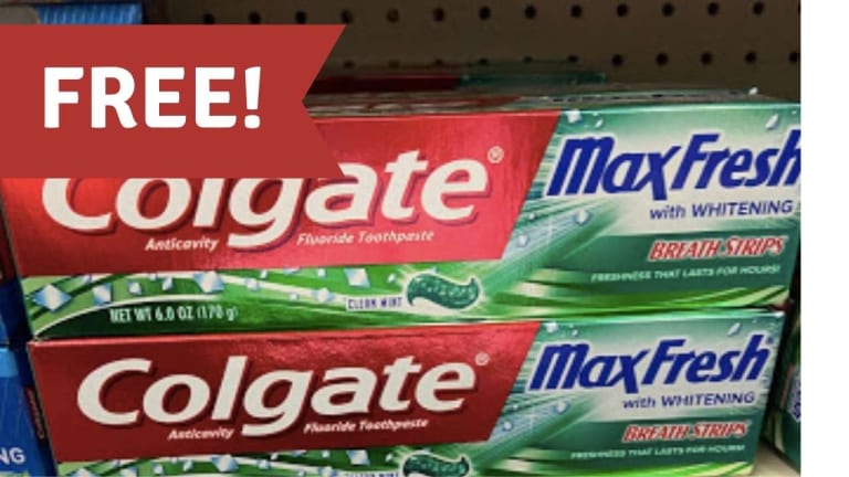 FREE Colgate MaxFresh or MaxClean Toothpaste at Publix