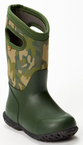 camo bogs boots