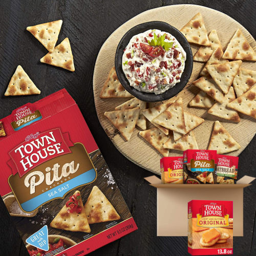 4-Pack Town House Crackers Boxes, Variety Pack as low as $8.96 Shipped Free (Reg. $13.79) – FAB Ratings! $2.24/box