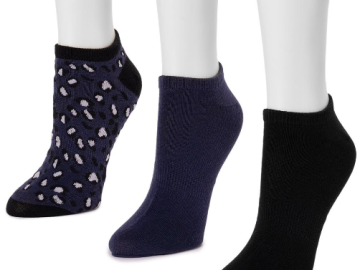 MUK LUKS Ankle Socks Sets (3 pair)