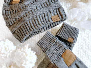 CC Beanie + Glove Gift Set for $24.99 shipped!