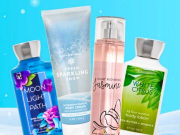 Bath & Body Works: $5.95 Body Care Flash Sale + 40% off Entire Site!