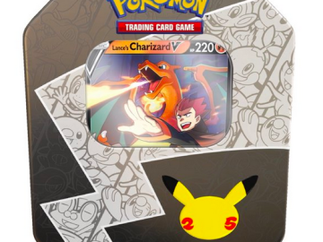 Pokemon Trading Cards 25th Anniversary Tin