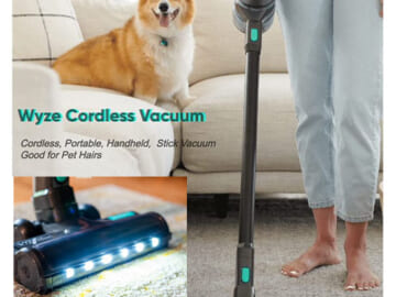 Wyze Cordless Stick Vacuum $97 Shipped Free (Reg. $150)