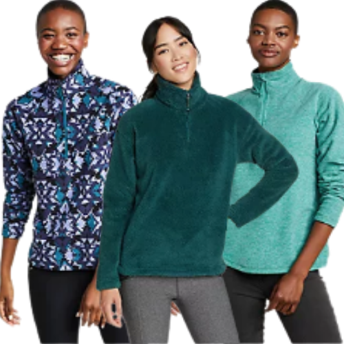 Eddie Bauer Quest 1/4-Zip ONLY $19.99 (Reg. $70) | Various Colors, Prints & Sizes!