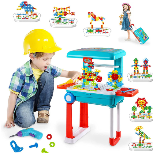 STEM Learning Toys Mosaic Electric Drill Toy Kit $23.99 After Code (Reg. $39.99) + Free Shipping