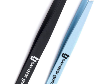 2-Pack Slant Tip Stainless Steel Eyebrow Tweezers $9.58 (Reg. $11.97) | $4.79 each!