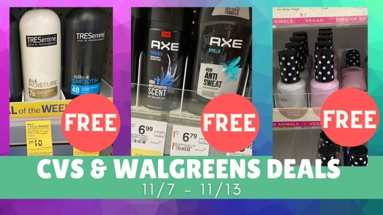 Video: Top CVS & Walgreens Deals 11/7-11/13