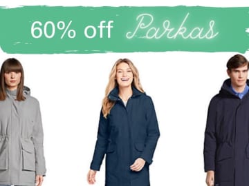 Land’s End | Parkas: 60% Off + Free Shipping