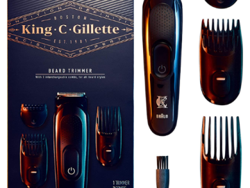 King C. Gillette Cordless Beard Trimmer Kit as low as $13.52 Shipped Free (Reg. $30)