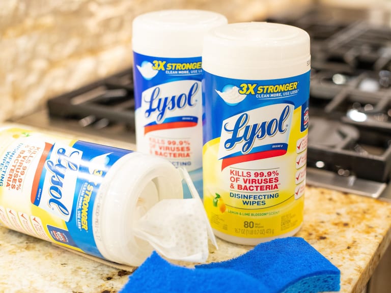 Big Canisters Of Lysol Disinfecting Wipes Only $2.20 At Publix