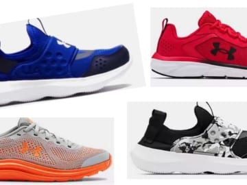 Under Armour Girls Running Shoes for $22.49