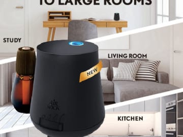 Set of Air Wick Essential Oil Diffuser + 1 Lavender and Almond Blossom Refill $7.68 (Reg. $14.99) – 18K+ FAB Ratings!