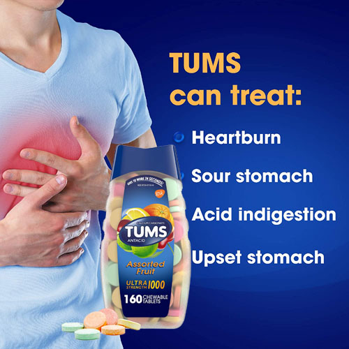 160 Count TUMS Ultra Strength Antacid Chewable Tablets as low as $5.03 Shipped Free (Reg. $9.60) – FAB Ratings! | Just 3¢/tablet!