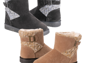 Muk Luks Women’s Melly Ankle Boots $22.99 (Reg. $59.99)