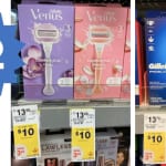 Venus & Gillette Razors for $2 at Walgreens