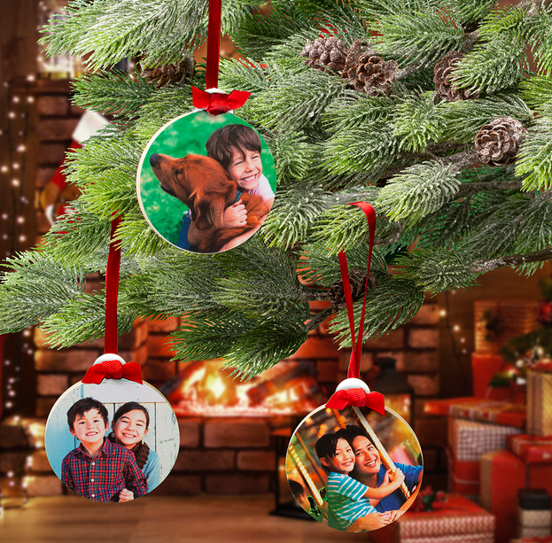 Custom Photo Ornaments