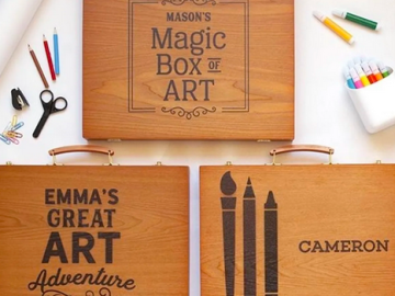 Personalized 150-Piece Art Kit only $25.99 shipped!