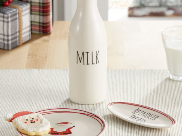 3-Piece Holiday Time Santa Christmas Earthenware Serving Set $6.98 (Reg. $20)