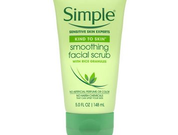 Simple Smoothing Facial Scrub