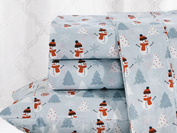 Festive Microfiber Sheets