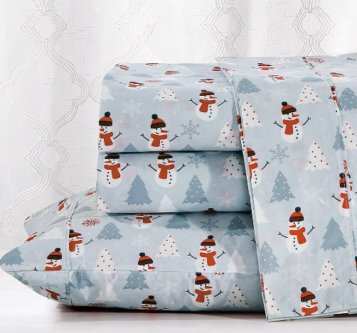 Festive Microfiber Sheets