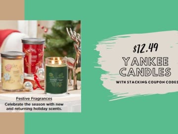 Kohl’s |$11.24 Yankee Candles With Stacking Codes