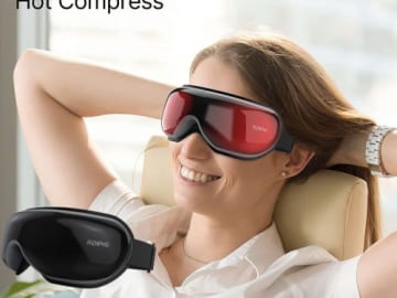 Today Only! RENPHO Eye Massager with Heat & Bluetooth Music $47.59 Shipped Free (Reg. $70+) – FAB Ratings! + Massage Guns from $69.99 (Reg. $100+) + MORE