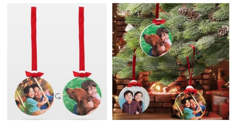 Personalized Holiday Ornament for $5