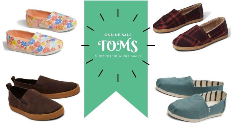 TOMS Shoes: Up to 55% Off + Extra 15% Off