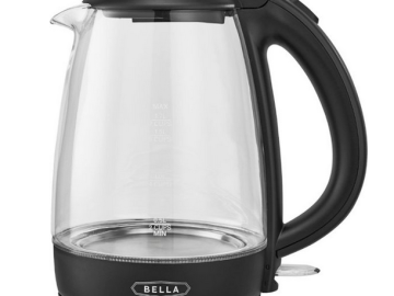 Bella 1.7L Illuminated Electric Glass Kettle