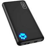 Slimmest & Lightest Triple 3A High-Speed 10000mAh Power Bank $17.99 (Reg. $19.99) – FAB Ratings! 5,200+ 4.7/5 Stars!