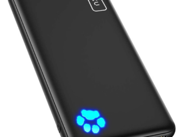 Slimmest & Lightest Triple 3A High-Speed 10000mAh Power Bank $17.99 (Reg. $19.99) – FAB Ratings! 5,200+ 4.7/5 Stars!