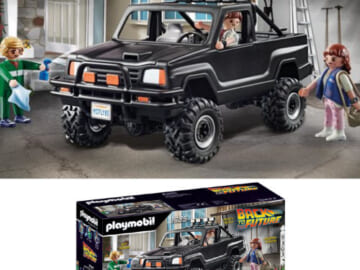 PLAYMOBIL Back to the Future Marty’s Pickup Truck $24.40 (Reg. $50)