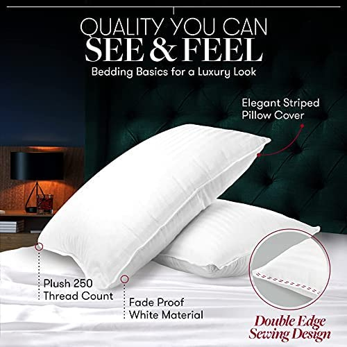 Set of 2 Queen Bed Pillows $29.99 Shipped Free (Reg. $39.99) | $15/each – FAB Ratings!