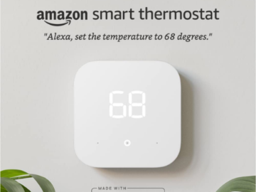 Amazon’s all-new Alexa Smart Thermostat $47.99 Shipped Free (Reg. $60) | New Release!