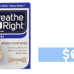 Breathe Right Coupon | Nasal Strips for $6.04