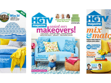 HGTV Magazine Subscription, 2 Years for $14.99 (reg. $40)