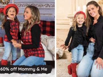 Zulily Deal | Up to 60% off Matching Mommy & Me Outfits