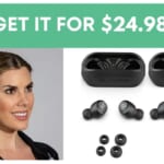 QVC | 2-Pack Wireless Earbuds for $24.98