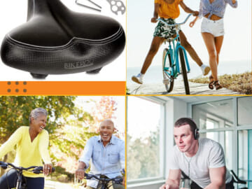 Today Only! Bikeroo Cushioned Bike Seats from $7.67 (Reg. $12+) – FAB Ratings!