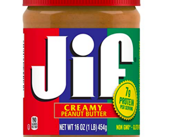 Jif Creamy Peanut Butter, 16 Ounces (Pack of 3)